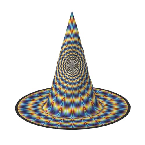 ZHAOUR 2 Stück Halloween-Hut – Spirale optische Täuschung GIF Druck Hexen Dekor Party Cosplay Rollenspiel Karneval Verkleiden Maskerade Supplies ZHAOUR 2 Stück Halloween-Hut – Spirale optische Täuschung GIF Druck Hexen Dekor Party Cosplay Rollenspiel Karneval Verkleiden Maskerade Supplies von ZHAOUR