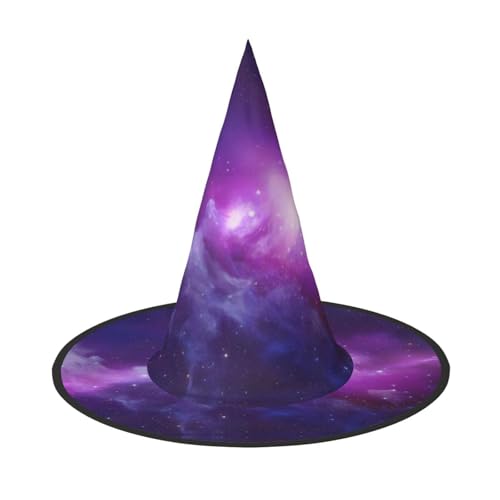 ZHAOUR 2 Stück Halloween-Hut – lila und blaue Hexen-Druck, Hexen-Dekoration, Party, Cosplay, Rollenspiele, Karneval, Maskerade-Zubehör ZHAOUR 2 Stück Halloween-Hut – lila und blaue Hexen-Druck, Hexen-Dekoration, Party, Cosplay, Rollenspiele, Karneval, Maskerade-Zubehör von ZHAOUR