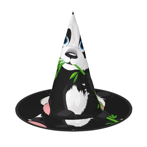 ZHAOUR 2 Stück Halloween-Hut – niedlicher Panda-Druck, Hexen-Dekoration, Party, Cosplay, Rollenspiele, Karneval, Maskerade-Zubehör ZHAOUR 2 Stück Halloween-Hut – niedlicher Panda-Druck, Hexen-Dekoration, Party, Cosplay, Rollenspiele, Karneval, Maskerade-Zubehör von ZHAOUR