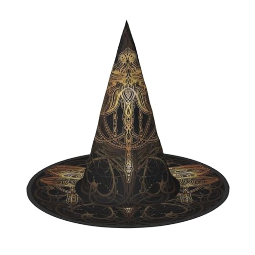 ZHAOUR 2 x Halloween-Hut – Libellen-Druck, Hexen-Dekoration, Party, Cosplay, Rollenspiele, Karneval, Maskerade-Zubehör ZHAOUR 2 x Halloween-Hut – Libellen-Druck, Hexen-Dekoration, Party, Cosplay, Rollenspiele, Karneval, Maskerade-Zubehör von ZHAOUR