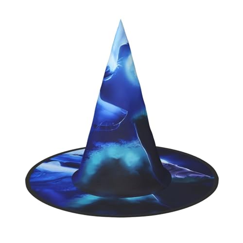 ZHAOUR Halloween-Hut – Galaxie-Wolf-Druck, Hexen-Dekoration, Party, Cosplay, Rollenspiele, Karneval, Maskerade-Zubehör, 3 Stück ZHAOUR Halloween-Hut – Galaxie-Wolf-Druck, Hexen-Dekoration, Party, Cosplay, Rollenspiele, Karneval, Maskerade-Zubehör, 3 Stück von ZHAOUR