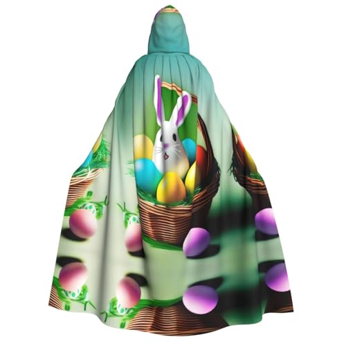 ZHAOUR Halloween Kapuzenumhang mit Osterfreude, Umhang – Unisex für Erwachsene, Party, Karneval, Comic-Ausstellung, Cosplay-Bademantel ZHAOUR Halloween Kapuzenumhang mit Osterfreude, Umhang – Unisex für Erwachsene, Party, Karneval, Comic-Ausstellung, Cosplay-Bademantel von ZHAOUR