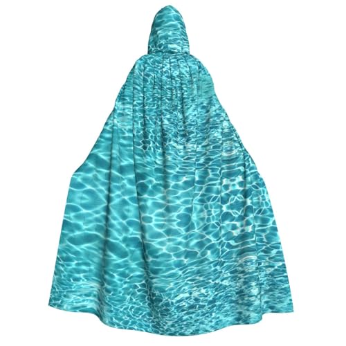 ZHAOUR Kapuzenumhang mit Schwimmbad-Wasserdruck, für Halloween, Unisex, Erwachsene, Party, Karneval, Comic-Ausstellung, Cosplay-Bademantel ZHAOUR Kapuzenumhang mit Schwimmbad-Wasserdruck, für Halloween, Unisex, Erwachsene, Party, Karneval, Comic-Ausstellung, Cosplay-Bademantel von ZHAOUR