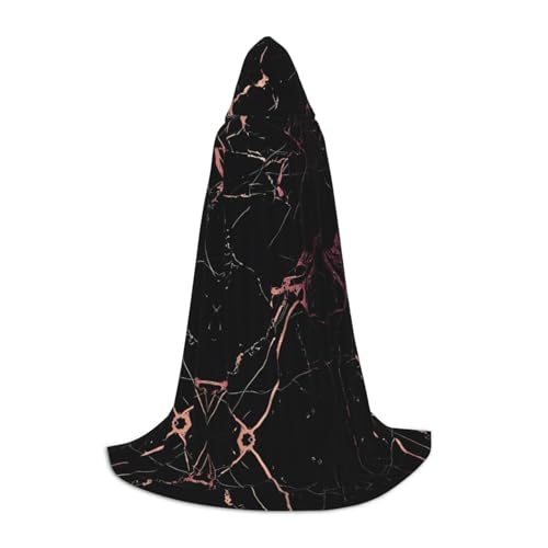 ZHAOUR L Halloween-Kapuzenumhang – Unisex, schwarz, rotgoldener Marmor-Druck, Kostüme für Party, Karneval, Comic-Ausstellung, Cosplay und mehr ZHAOUR L Halloween-Kapuzenumhang – Unisex, schwarz, rotgoldener Marmor-Druck, Kostüme für Party, Karneval, Comic-Ausstellung, Cosplay und mehr von ZHAOUR