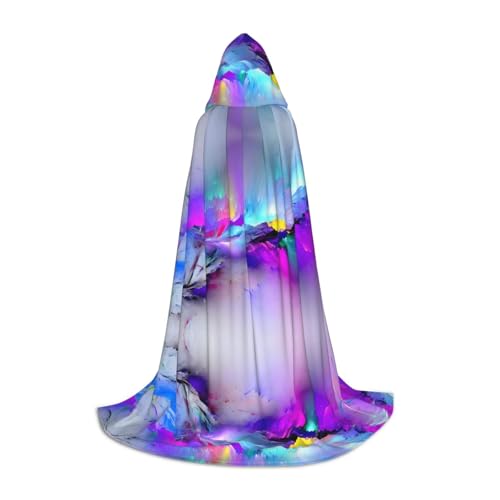 ZHAOUR L Halloween Kapuzenumhang - Unisex Nordlichter Malerei Druck Kostüme für Party, Karneval, Comic Ausstellung, Cosplay und mehr ZHAOUR L Halloween Kapuzenumhang - Unisex Nordlichter Malerei Druck Kostüme für Party, Karneval, Comic Ausstellung, Cosplay und mehr von ZHAOUR