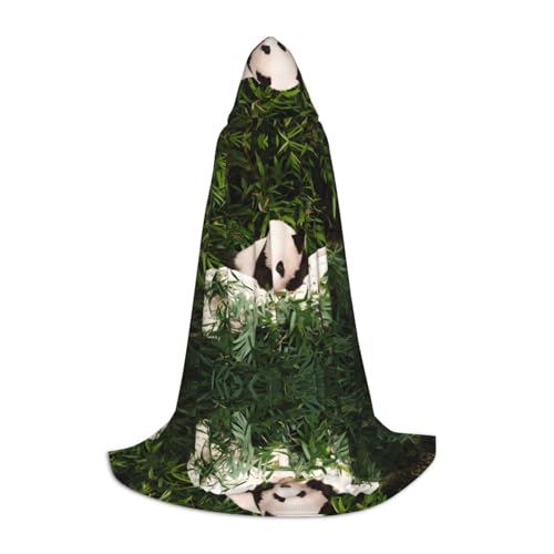 ZHAOUR L Halloween Kapuzenumhang - Unisex süße kleine Panda Druck Kostüme für Party, Karneval, Comic Ausstellung, Cosplay und mehr ZHAOUR L Halloween Kapuzenumhang - Unisex süße kleine Panda Druck Kostüme für Party, Karneval, Comic Ausstellung, Cosplay und mehr von ZHAOUR