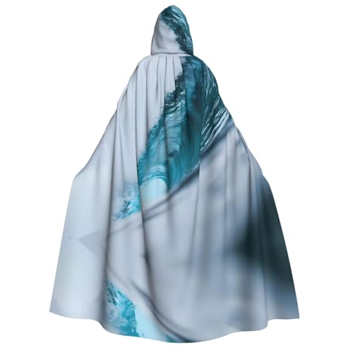 ZHAOUR Ozeangrüner Wellen-Umhang, Surf-Druck, Halloween-Kostüm, Umhang – Unisex, Erwachsene, Party, Karneval, Comic-Ausstellung, Cosplay-Bademantel ZHAOUR Ozeangrüner Wellen-Umhang, Surf-Druck, Halloween-Kostüm, Umhang – Unisex, Erwachsene, Party, Karneval, Comic-Ausstellung, Cosplay-Bademantel von ZHAOUR