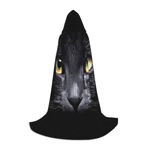 ZHAOUR S Halloween-Kapuzenumhang – Unisex-Katzen-Kostüme für Party, Karneval, Comic-Ausstellung, Cosplay und mehr ZHAOUR S Halloween-Kapuzenumhang – Unisex-Katzen-Kostüme für Party, Karneval, Comic-Ausstellung, Cosplay und mehr von ZHAOUR