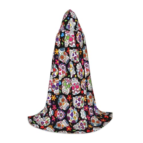 ZHAOUR S Halloween-Kapuzenumhang – Unisex-Kostüme mit Totenköpfen für Party, Karneval, Comic-Ausstellung, Cosplay und mehr ZHAOUR S Halloween-Kapuzenumhang – Unisex-Kostüme mit Totenköpfen für Party, Karneval, Comic-Ausstellung, Cosplay und mehr von ZHAOUR