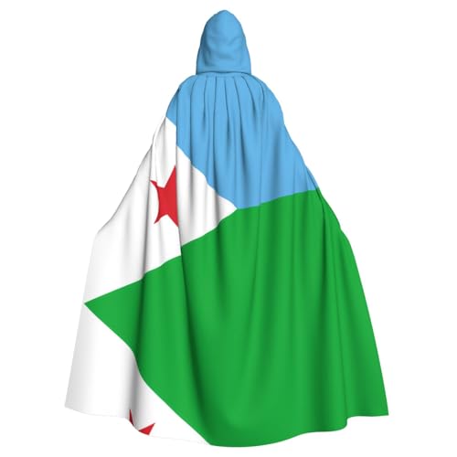 ZHAOUR Unisex Erwachsene Halloween Kapuzenumhang - Flagge von Dschibuti Volldruck Cosplay Kostüm Umhang - Bequem und langlebig Robe ZHAOUR Unisex Erwachsene Halloween Kapuzenumhang - Flagge von Dschibuti Volldruck Cosplay Kostüm Umhang - Bequem und langlebig Robe von ZHAOUR