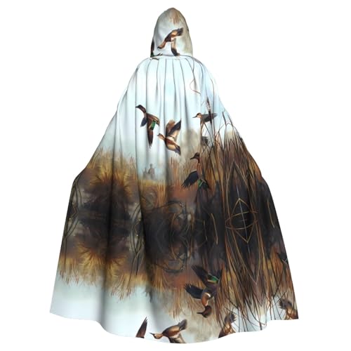 ZHAOUR Unisex Erwachsene Halloween Kapuzenumhang – Jagd fliegende wilde Volldruck Cosplay Kostüm Umhang – bequeme und langlebige Robe ZHAOUR Unisex Erwachsene Halloween Kapuzenumhang – Jagd fliegende wilde Volldruck Cosplay Kostüm Umhang – bequeme und langlebige Robe von ZHAOUR