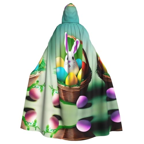 ZHAOUR Unisex Erwachsene Halloween Kapuzenumhang - Osterfreude Volldruck Cosplay Kostüm Umhang - Bequem und langlebig Robe ZHAOUR Unisex Erwachsene Halloween Kapuzenumhang - Osterfreude Volldruck Cosplay Kostüm Umhang - Bequem und langlebig Robe von ZHAOUR