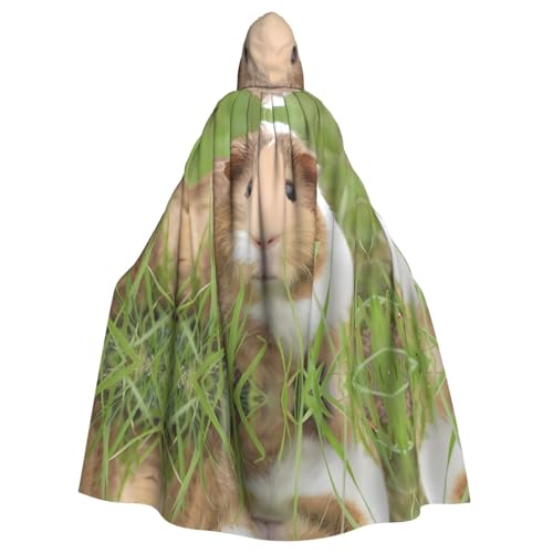 ZHAOUR Unisex Erwachsene Halloween Kapuzenumhang - Süßer Meerschweinchen Volldruck Cosplay Kostüm Umhang - Bequem und Langlebig Robe ZHAOUR Unisex Erwachsene Halloween Kapuzenumhang - Süßer Meerschweinchen Volldruck Cosplay Kostüm Umhang - Bequem und Langlebig Robe von ZHAOUR