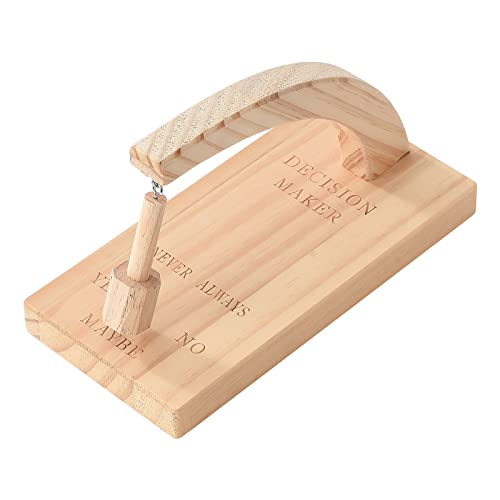 ZHDOKA Kreativer magnetischer Entscheidungsmacher, Pendelspiel aus Holz, schwingen Sie das Pendel und finden Sie die Antwort auf Ihre Frage! von ZHDOKA