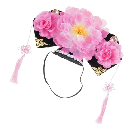 ZHGFXIN Eleganter Chinesischer Prinzessin Kopfschmuck Traditioneller Kopfbedeckung Blumenhut Für Kulturelle Event Prinzessin Kopfschmuck von ZHGFXIN