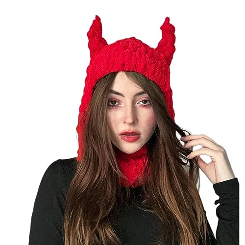 ZHGFXIN Strickbärenhüte Kopfschmuck Foto Requisiten Handgefertigte Kopfbedeckungsfoto Requisiten Accessoires Teufel Ohren Thema Süßer ZHGFXIN Strickbärenhüte Kopfschmuck Foto Requisiten Handgefertigte Kopfbedeckungsfoto Requisiten Accessoires Teufel Ohren Thema Süßer von ZHGFXIN