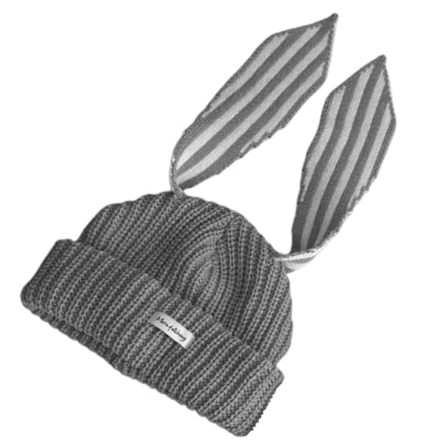 ZHGFXIN Strickhüten Kaninchen Kopfbedeckung Für Frauen Hip Hop Einzigartige Kostüms Requisiten Schädelkappen Highlight Für Trendset Strick ZHGFXIN Strickhüten Kaninchen Kopfbedeckung Für Frauen Hip Hop Einzigartige Kostüms Requisiten Schädelkappen Highlight Für Trendset Strick von ZHGFXIN