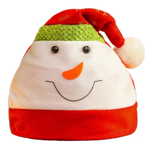 ZHGFXIN Weihnachten Rentier Santa Hat Festival Requisiten Santa Caps Holiday Feiern Sie Caps Party Accessoires Kopfbedeckung Für Erwachsene Kinder All Weihnachten von ZHGFXIN