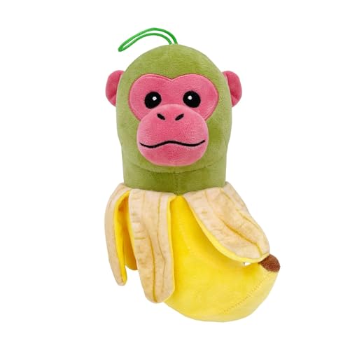 ZHICHENG Tung Tung Sahur Plush Tralalero Tralala Stuffed Toy,Funny Italian Tung Shark Plush and Tralalero Shark Toy,Soft Stuffed Animal for Fans Boys Girls (Banano Gorillo) von ZHICHENG