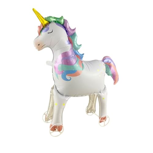 ZHITENG Folienballon Stehend Mit Rädern Einhorn, Luftballon Tiere 3D Luftballon Stehend Luftballons geburtstag, Luftballons Tiere für Dschungel Deko Geburtstag, Party Animals, Kindergeburtstag Deko ZHITENG Folienballon Stehend Mit Rädern Einhorn, Luftballon Tiere 3D Luftballon Stehend Luftballons geburtstag, Luftballons Tiere für Dschungel Deko Geburtstag, Party Animals, Kindergeburtstag Deko von ZHITENG
