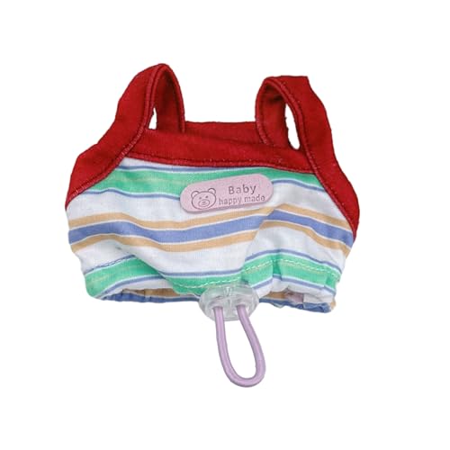 ZHOUBA Babypuppenkleidung 17 cm Puppenkleidung Set Striped Camisole & Trendy Outfit für handgefertigte Puppen -Outfits Multifunktional maßgeschneiderte Ensembles und Zubehör Violett ZHOUBA Babypuppenkleidung 17 cm Puppenkleidung Set Striped Camisole & Trendy Outfit für handgefertigte Puppen -Outfits Multifunktional maßgeschneiderte Ensembles und Zubehör Violett von ZHOUBA