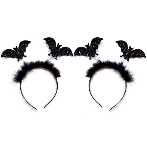 ZHOUHON 2 Stück Halloween Haarreif, Halloween Haarschmuck, Halloween Haarreif Damen, Haarband Haarreif Halloween Kopfschmuck Karneval Fasching Halloween ZHOUHON 2 Stück Halloween Haarreif, Halloween Haarschmuck, Halloween Haarreif Damen, Haarband Haarreif Halloween Kopfschmuck Karneval Fasching Halloween von ZHOUHON