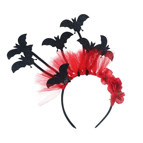 ZHOUSUFEN Fledermaus-Haarreif für Erwachsene, Unisex, dunkle Serie, Stirnband, Maskeraden, Requisiten, Haarband, Urlaubsthema, Veranstaltung, Haarschmuck ZHOUSUFEN Fledermaus-Haarreif für Erwachsene, Unisex, dunkle Serie, Stirnband, Maskeraden, Requisiten, Haarband, Urlaubsthema, Veranstaltung, Haarschmuck von ZHOUSUFEN