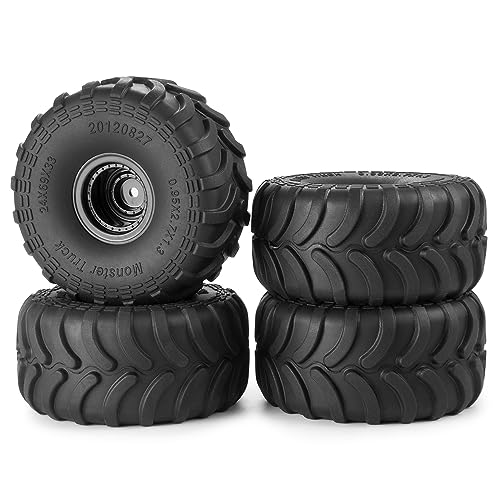 ZHRCFUN 4Pcs Schlamm Terrain Gummireifen Super Sticky Reifen 69mm für 1/24 SCX24 Upgrade Teile ZHRCFUN 4Pcs Schlamm Terrain Gummireifen Super Sticky Reifen 69mm für 1/24 SCX24 Upgrade Teile von ZHRCFUN