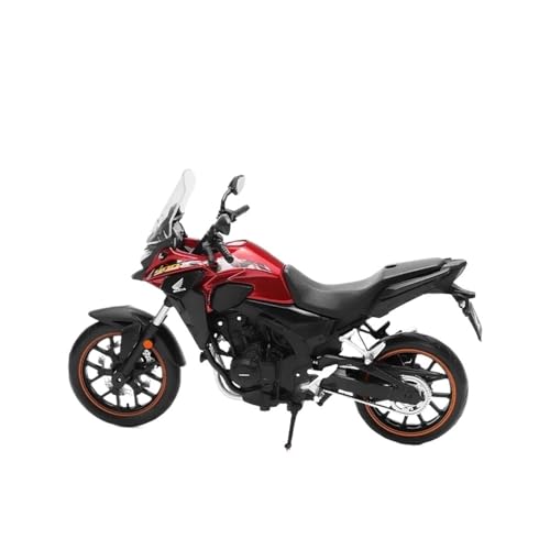 1:12 Für Honda Wing CB400X Legierung ADV Diecast Street Racing Motorrad Modell Spielzeugauto Hobby Ornament Geschenke(Rot) von ZHRDWE