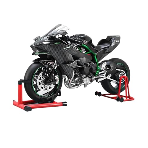 1:6 Für Kawasaki H2R Spray Startable Alloy Diecast Racing Motorrad Modell Spielzeugauto Sammlerstücke Hobby (Carbon Pattern) von ZHRDWE