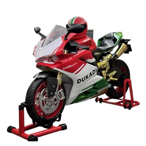 1:9 Für Große Lackierte Dynamische Legierung Motorrad Druckguss-Modell Spielzeugauto Sammler Hobby Urlaub Geschenk Geben von ZHRDWE