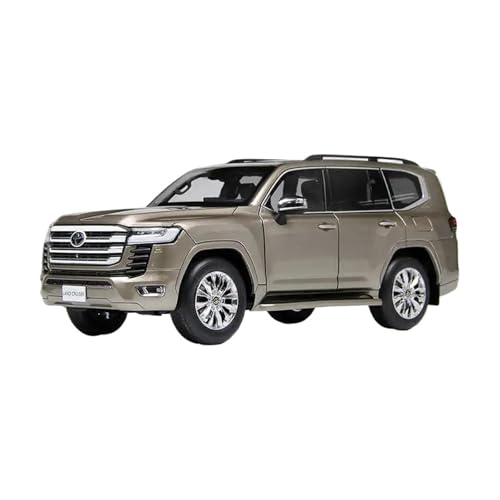 Casting Car Modell 1/18 Für Land Cruiser LC300 ZX SUV. Originalgetreue Wiedergabe Von Details Geländewagenmodell Aus Legierung Spielzeugauto(Gray) von ZHRDWE