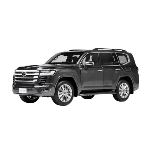 Casting Car Modell 1/18 Für Land Cruiser LC300 ZX SUV. Originalgetreue Wiedergabe Von Details Geländewagenmodell Aus Legierung Spielzeugauto(Schwarz) von ZHRDWE