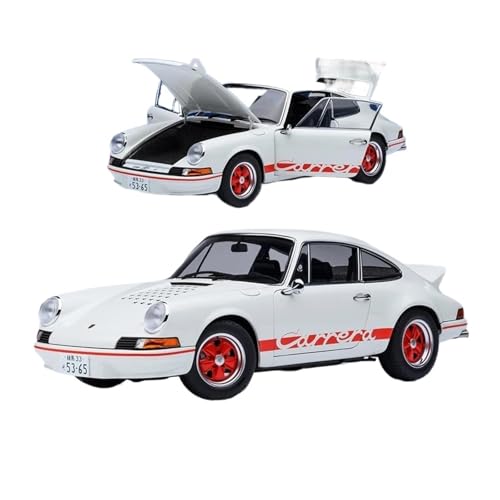 Casting Car Modell 1/18 Für Porsche 911 Carrera 2.7 RS „The Circuit Wolf“ Statisches Display, Sammlermodellauto Aus Druckgusslegierung Spielzeugauto von ZHRDWE