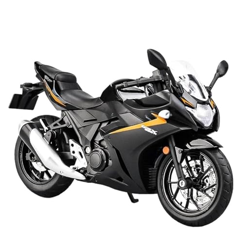 Miniaturfahrzeug 1:12 Für Suzuki GSX-250R Alloy Diecast Modell Motorrad Spielzeugauto Racing Statische Sammlerspielzeug Originalgetreue Nachbildung(Schwarz) von ZHRDWE