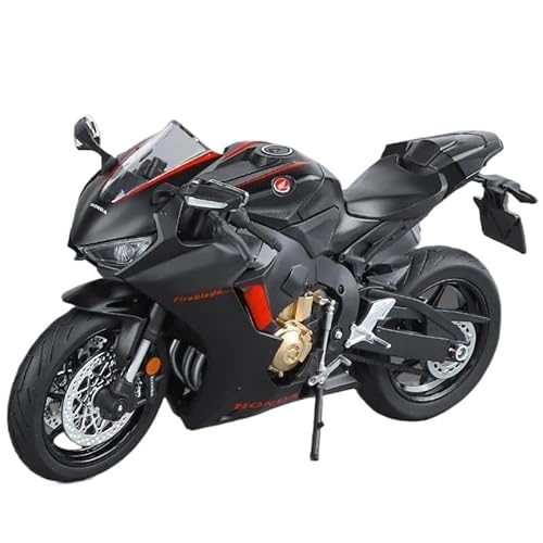 Miniaturfahrzeug 1:9 Für Honda CBR 1000RR Legierung Motorrad Modell Spielzeugauto Computer Desktop Ornamente Trendy Display Spielzeug Geschenk Originalgetreue Nachbildung(Schwarz) von ZHRDWE