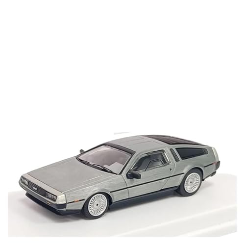 Modellauto Metall 1/64 Für DMC-12 ZURÜCK IN DIE Zukunft Legierung Miniatur Auto Druckguss Metall Fahrzeuge Spielzeug Hobby Geschenke Spielzeugauto von ZHRDWE