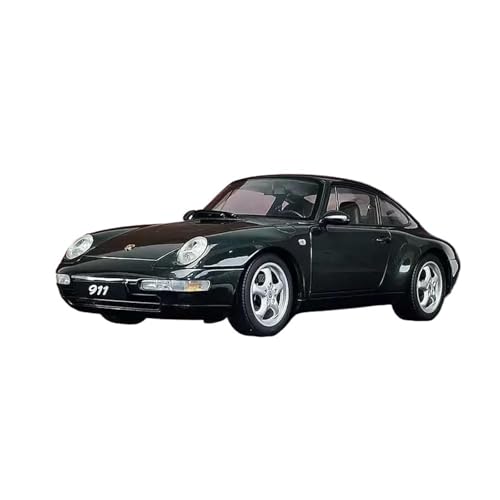 Modellauto Metall 1:18 Für Porsche Carrera 911 (993) AA Metalldruckguss-Modellauto - Sonderdesign Großformatige Sammlergeschenke Spielzeugauto(Schwarz) von ZHRDWE