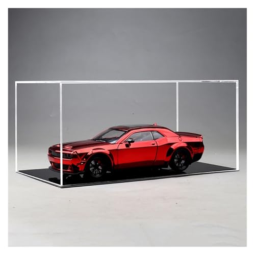 Modellauto Metall 1:24 Für Dodge Hellcat Redeye Dämon SRT Legierung Roadster Auto Modell Zugeben Jungen Geschenk(Rot) von ZHRDWE