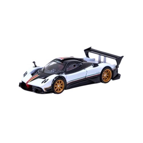 Modellauto Metall 1:64 Für Pagani Zonda R Bianco Benny Weiß Sammlerstück Sportwagen Spielzeug Modell Statische Anzeige Souvenir von ZHRDWE