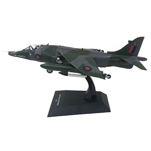 Spielflugzeug 1/72 Für Ixo British Harrier Senkrechtstarter Und Landejäger GR MK3 Metalllegierung Maßstab Luftfahrt Militärflugzeug Modell Geschenke Ausstellungssammlungen Desktop-Dekorationen Miniatu von ZHRDWE