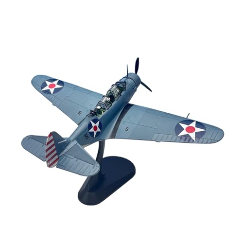 Spielflugzeug 1/72 Für Klassische Metall SBD Dreadnought Bomber TBD Ravager Torpedo Angriff Flugzeuglegierung Statische Modell Replik Military Aircraft Collector Display Geschenk Miniaturmodell von ZHRDWE