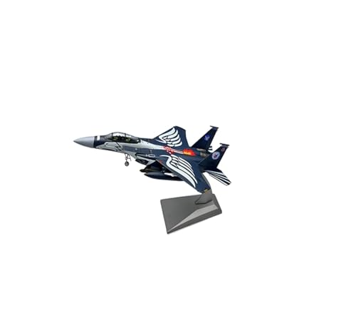 Spielflugzeug 1:100 Für US Army F-15E Strike Eagle Allwetter-Flugzeugmodell Aus Druckgussmetall Für Militärflugzeuge Aus Legierung Jubiläums-Souvenirsammlung (mit Ständer) Ausstellungsgeschenk Miniatu von ZHRDWE