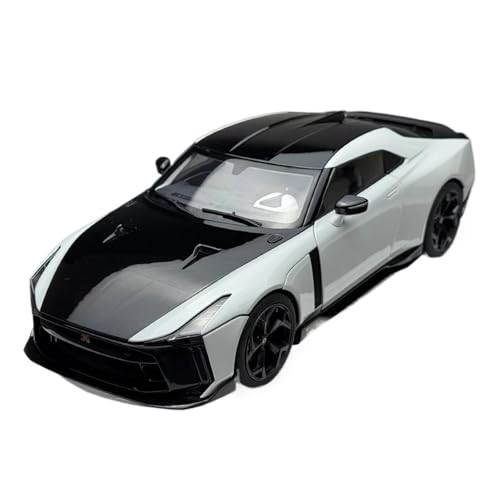 ZHRDWE Casting Car Modell 1/18 Für Maßstab Nissan GT-R50 Italdesign Sonderedition Legierung Rennsport Supercar Modell Statische Anzeige Spielzeugauto(Gray) von ZHRDWE
