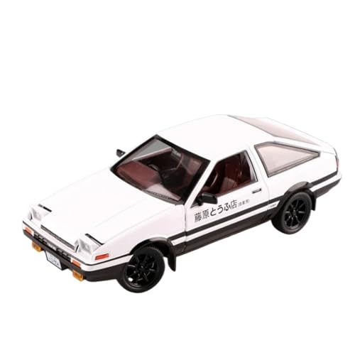 ZHRDWE Casting Car Modell 1/20 Für INITIAL D AE86 Legierung Druckguss Metall Spielzeug Fahrzeuge Auto Modell Sound Licht Hobby Von Sammeln Spielzeug Spielzeugauto(White) von ZHRDWE