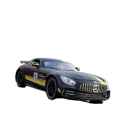 ZHRDWE Casting Car Modell 1/24 Für Mercedes GT GTR Legierung Rennmodell Druckguss Modellauto Simulation Sound Und Licht Sammlung Jungen Spielzeug Spielzeugauto von ZHRDWE