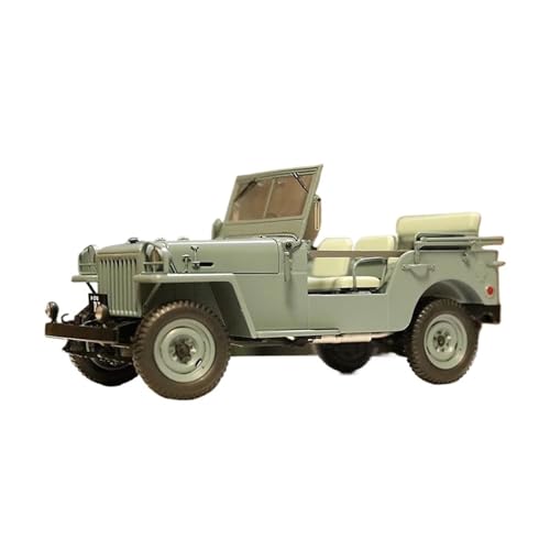 ZHRDWE Casting Car Modell 1:18 Für Land Cruiser BJ Simuliertes Legierungsauto-Druckgussfahrzeugmodell Spielzeugauto(Blau) von ZHRDWE