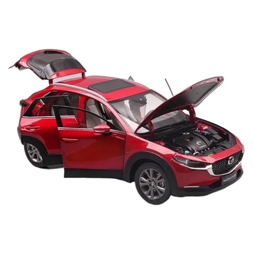 ZHRDWE Casting Car Modell 1:18 Für Mazda CX-30 CX30 SUV Legierung Racing Sport Sammler Modell Auto Große Größe Rot Spielzeugauto von ZHRDWE