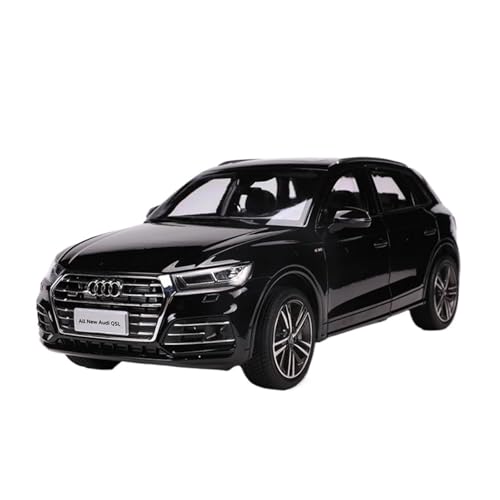 ZHRDWE Casting Car Modell 1:18 Für Special Edition 2018 Q5L Dreifarbiges Schwarz-Weiß-Blau-Legierungsauto-Druckgussfahrzeugmodell Spielzeugauto(Schwarz) von ZHRDWE