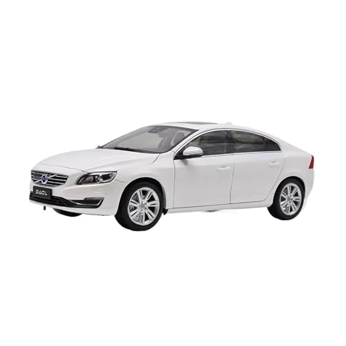 ZHRDWE Casting Car Modell 1:18 Für Volvos S60 S60L Druckguss Metall Spielzeug Fahrzeuge Auto Modell Simulation Sammlung Geschenk Dekoration Spielzeugauto(White) von ZHRDWE